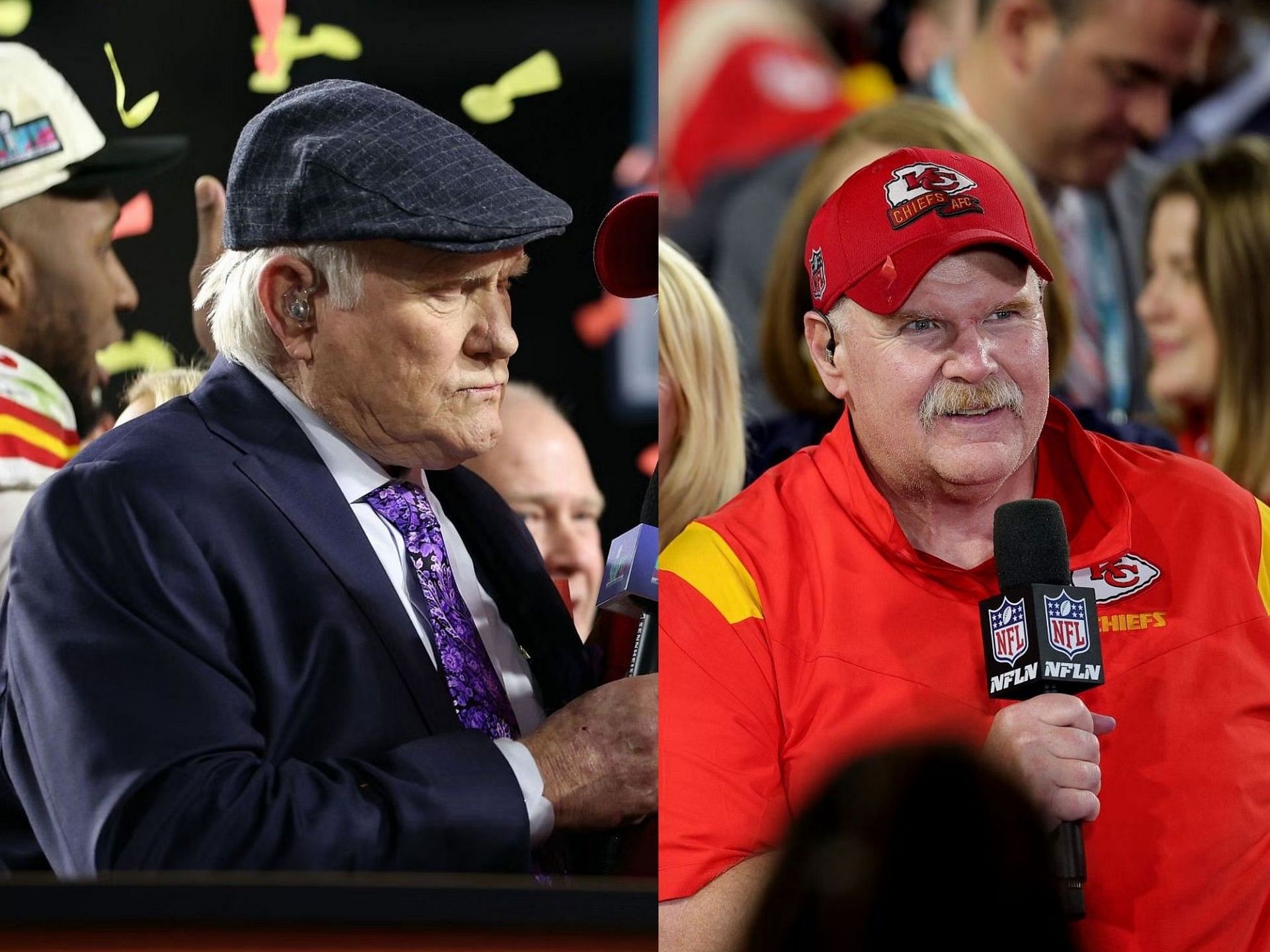 Andy Reid gets joked by Terry Bradshaw at highest point of Chiefs HC