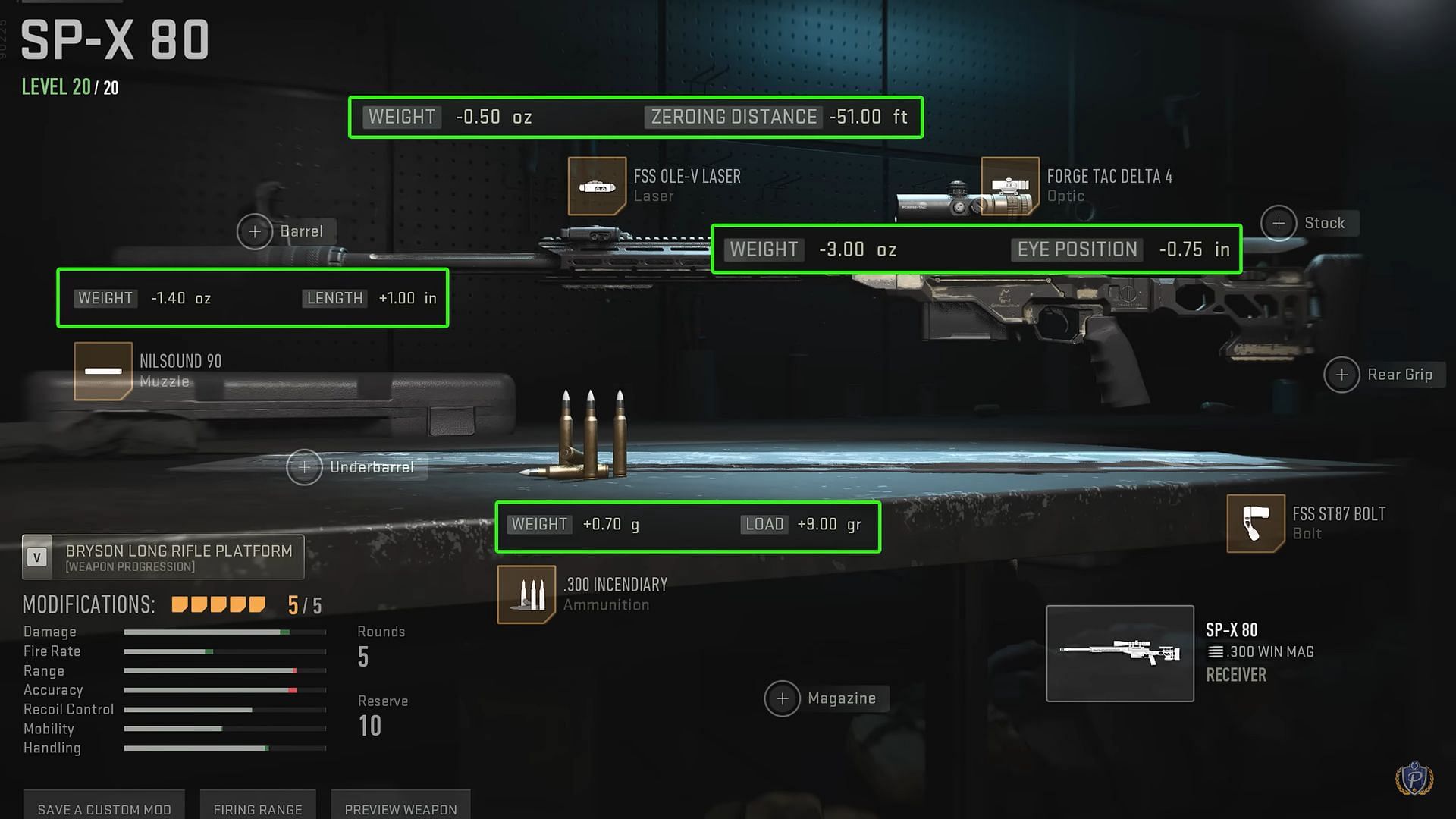 One shot sniper loadout and tunings for Warzone 2 Ashika Island (Image via Activision and YouTube/P4wnyhof)