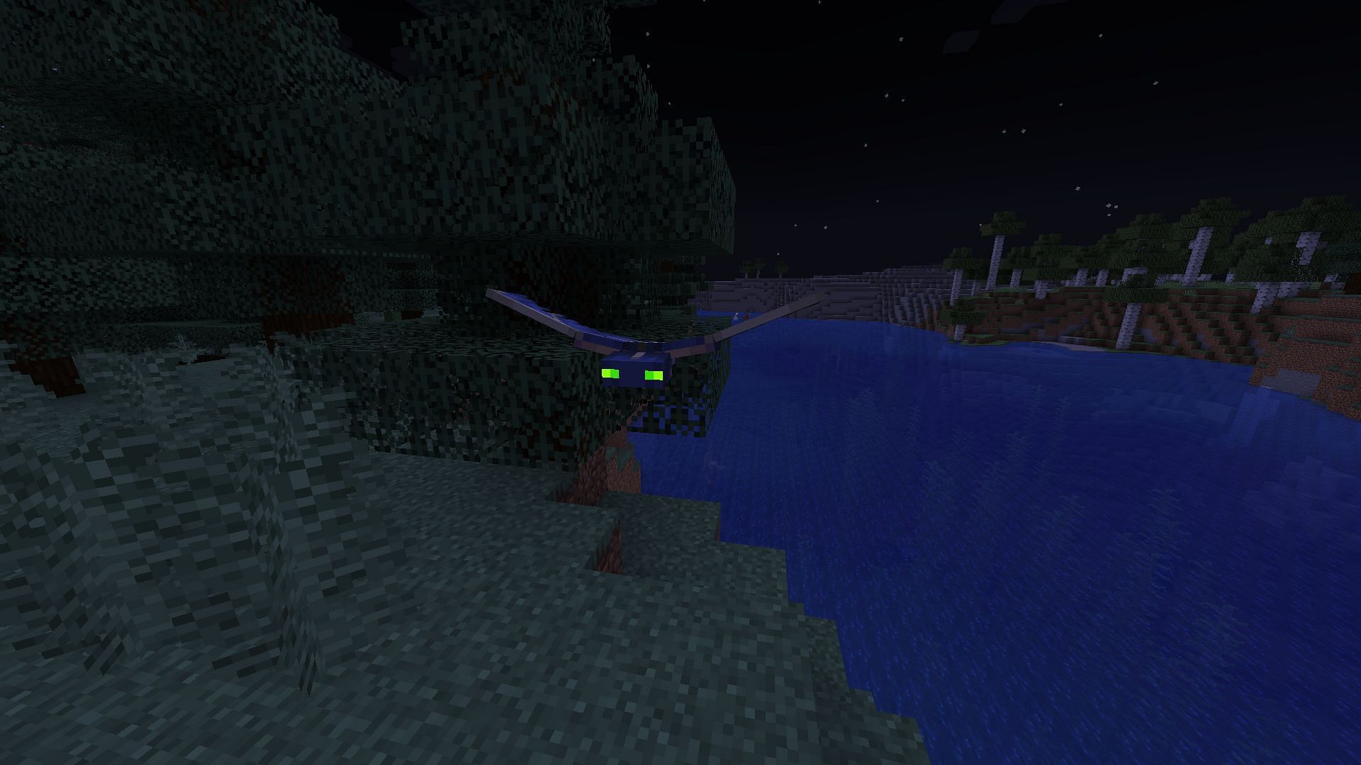 Phantoms are most hated for players who do not sleep and constantly work in Minecraft (Image via Mojang)