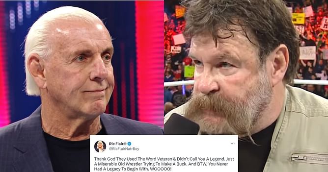 "You are two months older than I am" - Dutch Mantell issues explosive response to Ric Flair's tweet about him (Exclusive)