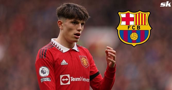 Barcelona star admits he was unhappy with Manchester United star Alejandro Garnacho's behavior after UEFA Europa League exit