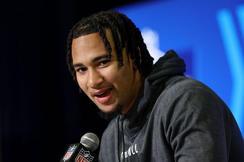 CJ Stroud at NFL Combine