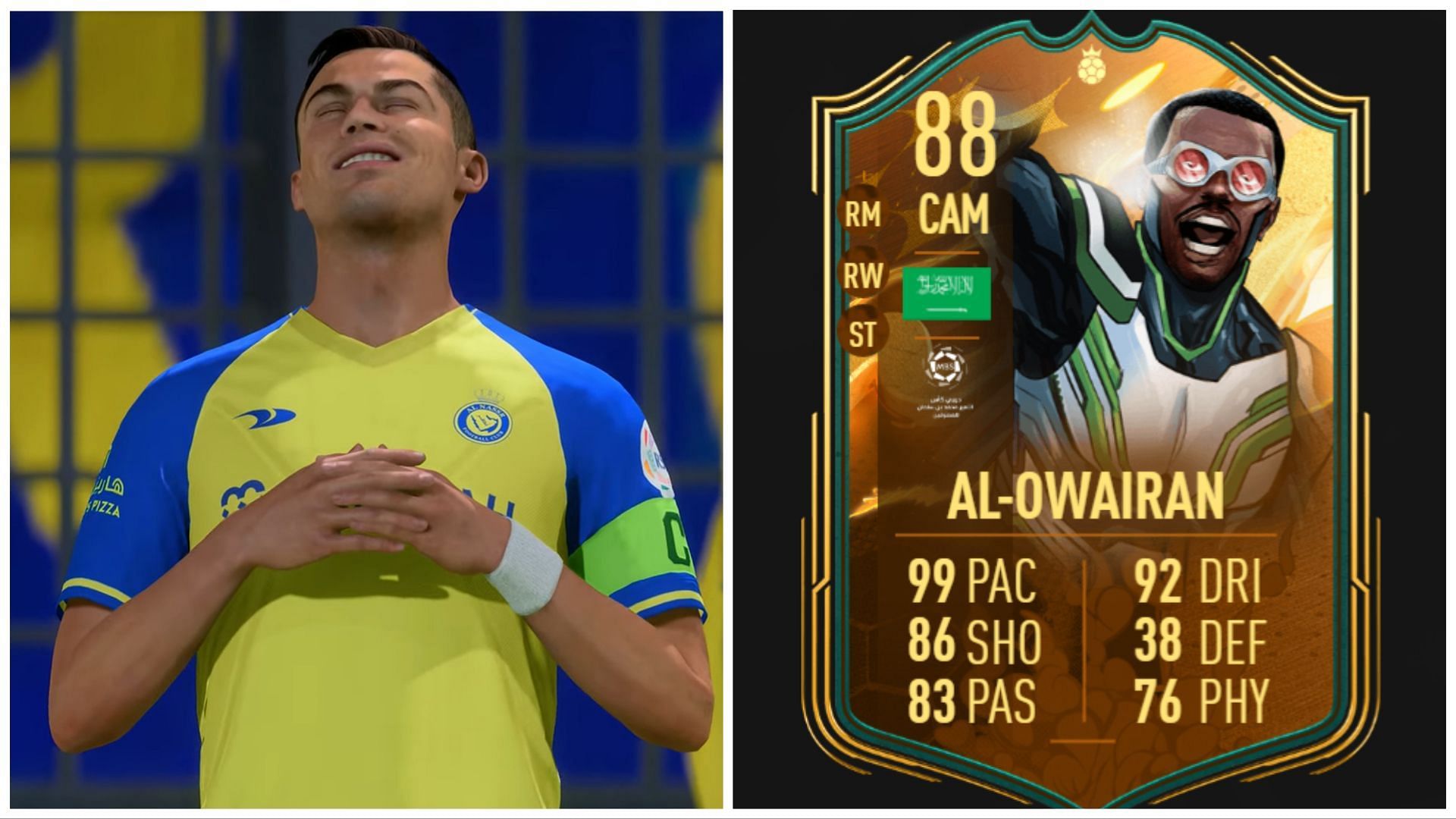 These are the best Saudi League players in FUT 23 (Images via EA Sports)