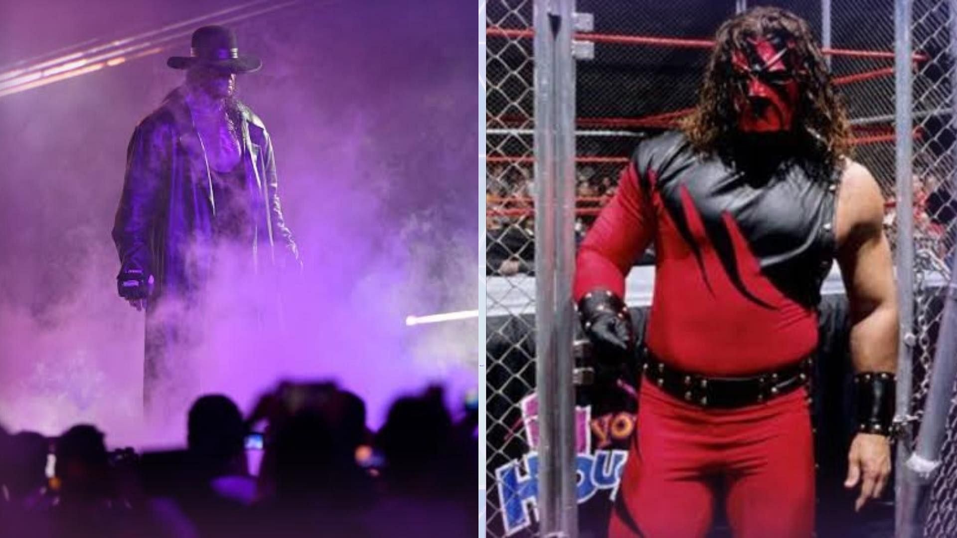 The Brothers of Destruction Kane and The Undertaker