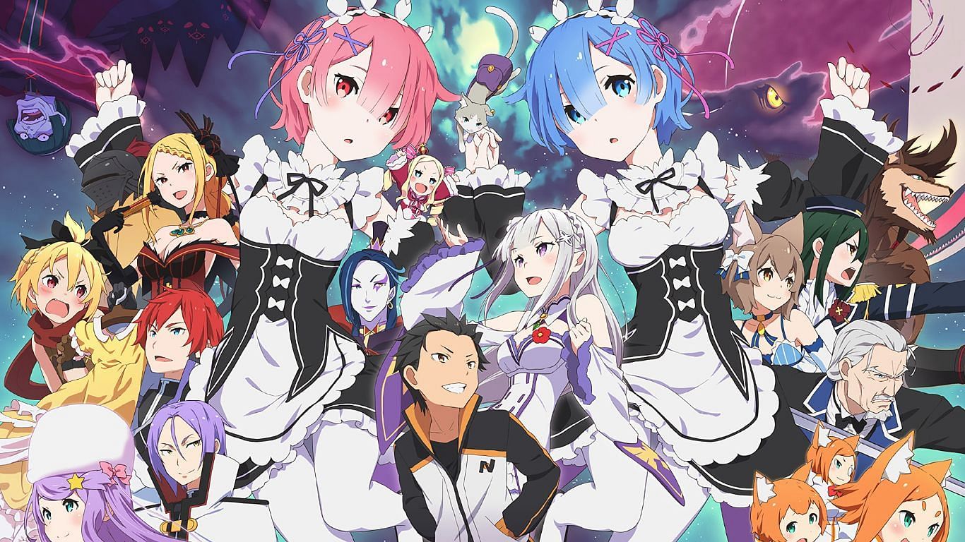 Re:Zero – 3º temporada ganha novo visual - IntoxiAnime