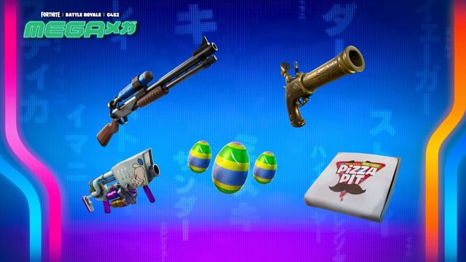 Fortnite unvaults 5 fan-favorite items in latest update of Chapter 4