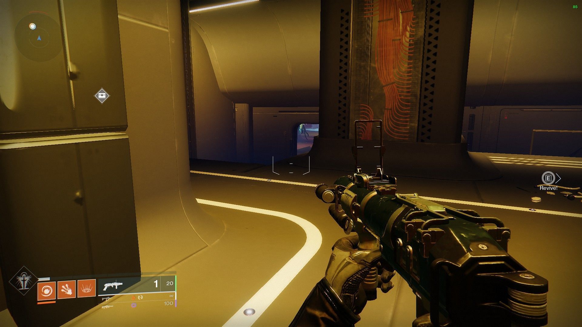 Door leading to the counter inside Radiosonde in Destiny 2 (Image via Bungie)