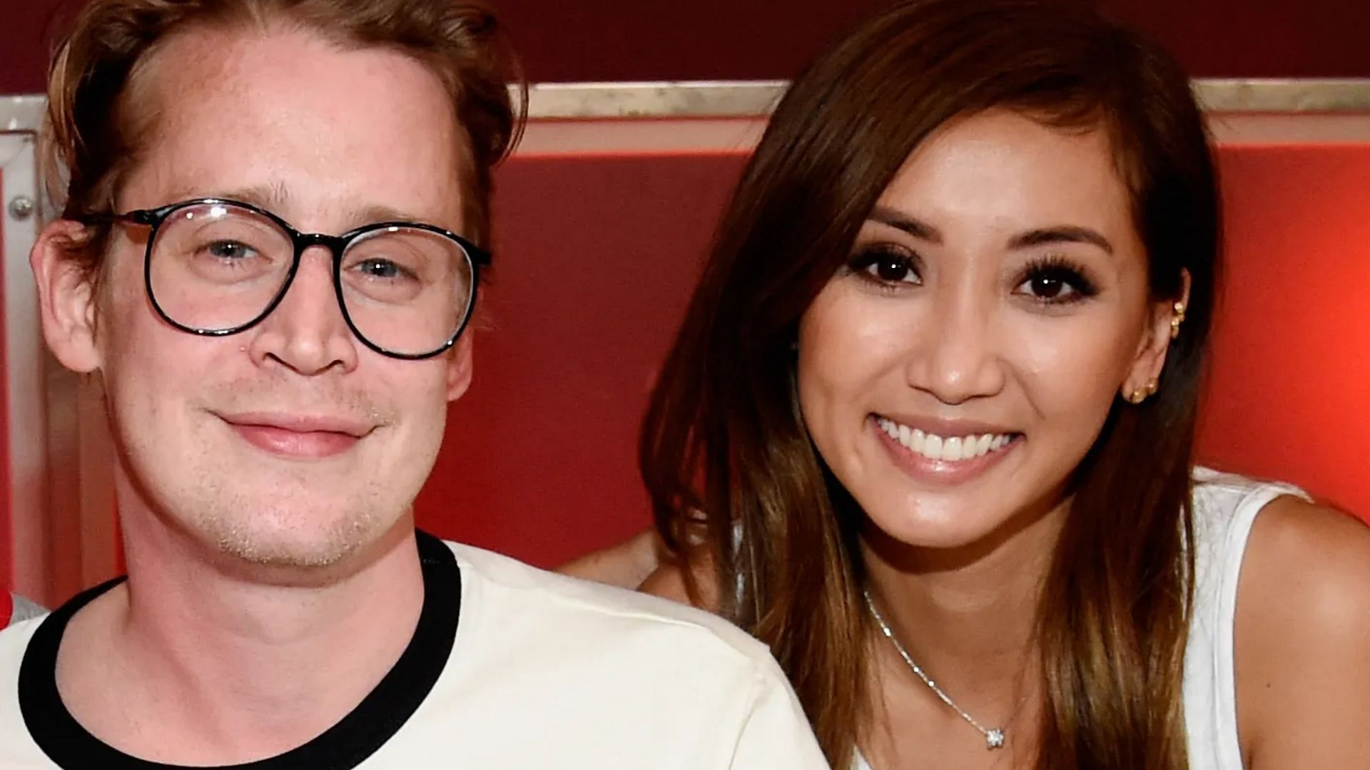 Macaulay Culkin and Brenda Song. (Photo via Kevin Mazur/Getty Images)