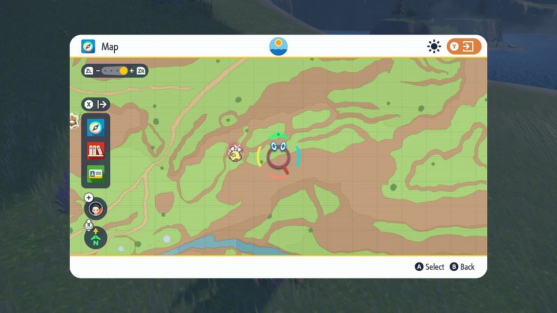 Mass outbreaks can easily be spotted on the overworld map (Image via Game Freak)