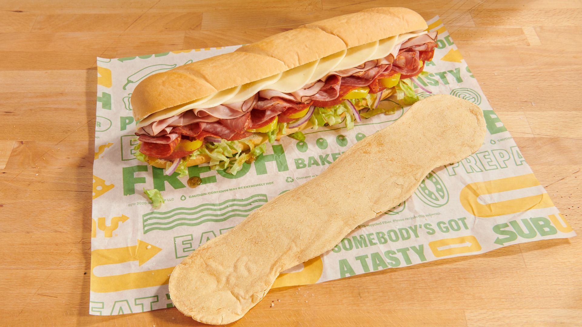 This National Potato Chip Day fans can get a 12-inch long BAKED Lay&#039;s&reg; potato chip with footlong sandwiches (Image via Lays BAKED)