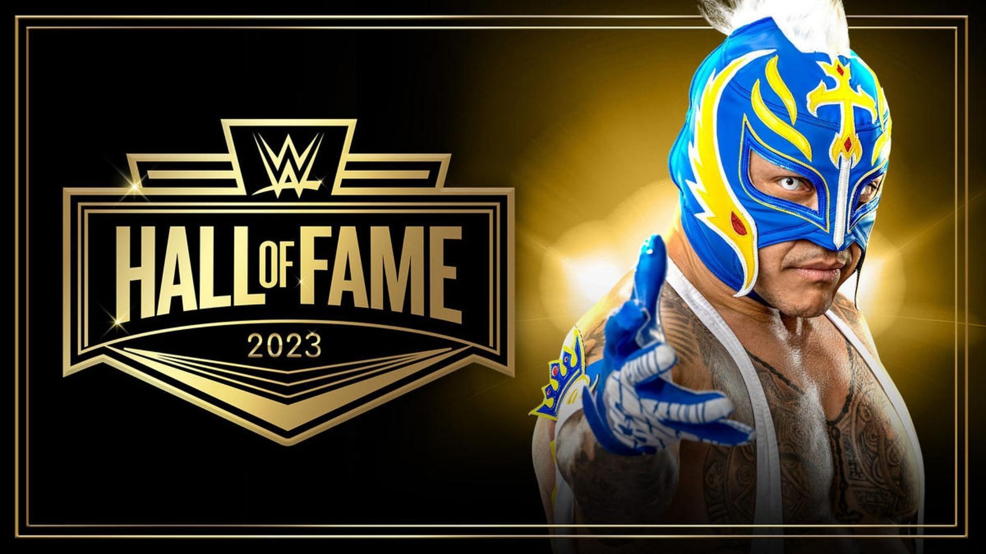 Rey Mysterio will be inducted into the WWE Hall of Fame this Friday.