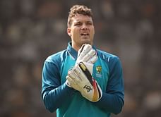 "I speak to guys regularly who’ve played for Australia in terms of Haddin and Gilchrist" - Alex Carey on his glovework in India