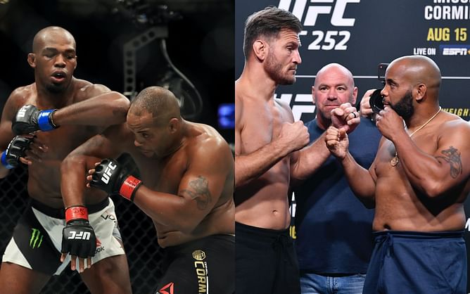 Daniel Cormier says former opponents Jon Jones and Stipe Miocic are "the fiercest competitors", believes Miocic can match Jones