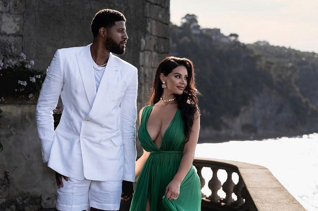 Paul George and Daniela Rajic