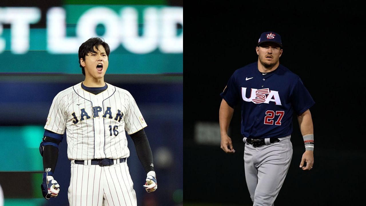 Angels teammates Shohei Ohtani and Mike Trout face off in WBC