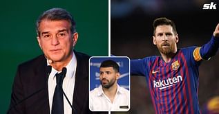 "There is a 50% chance" - Sergio Aguero urges Barcelona president Joan Laporta to make an effort and re-sign Lionel Messi