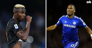 "Didier Drogba is my idol" - Victor Osimhen hails Chelsea legend as the player he 'loved watching' amid transfer speculation