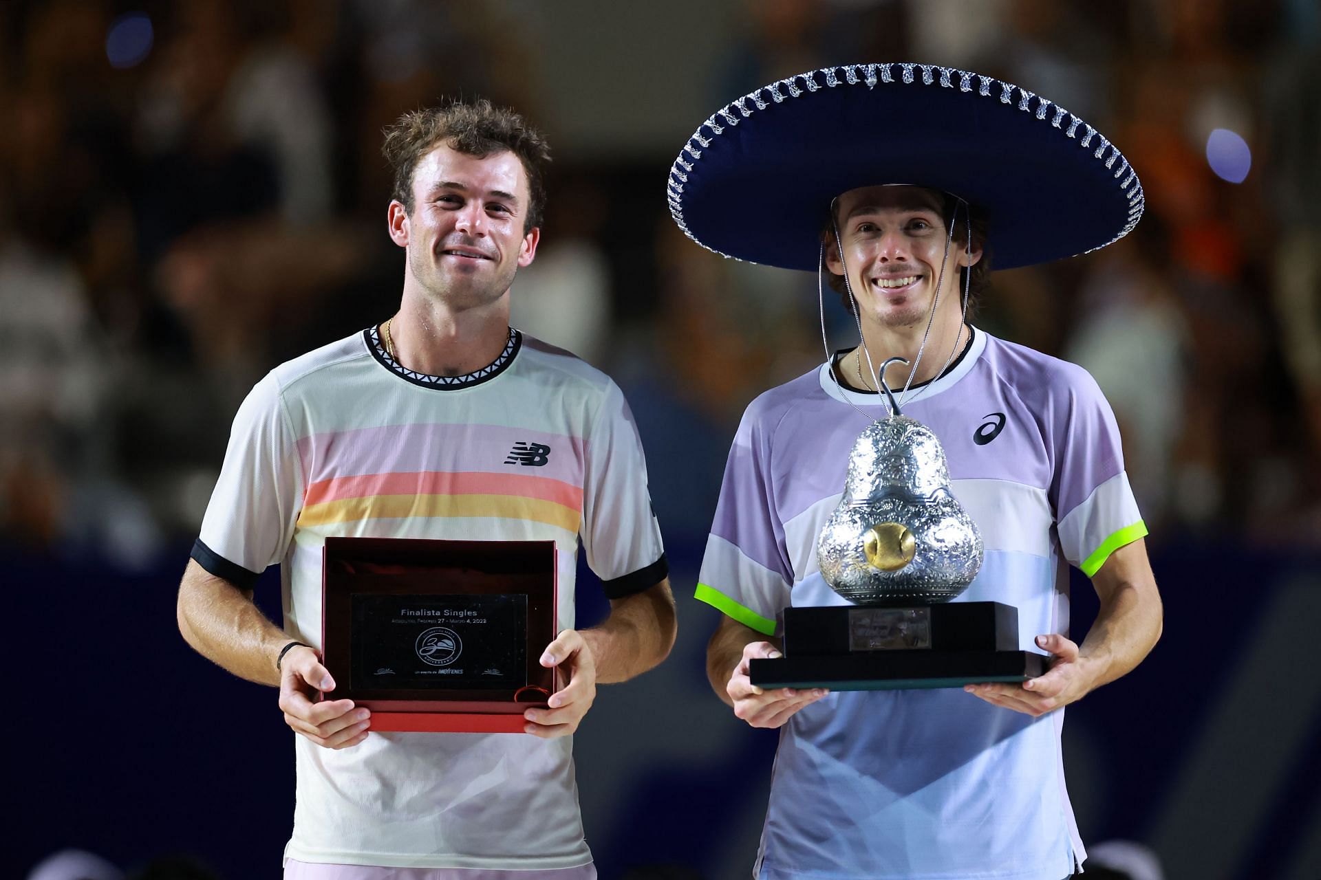 Tommy Paul and Alex de Minaur at the 2023 Mexican Open