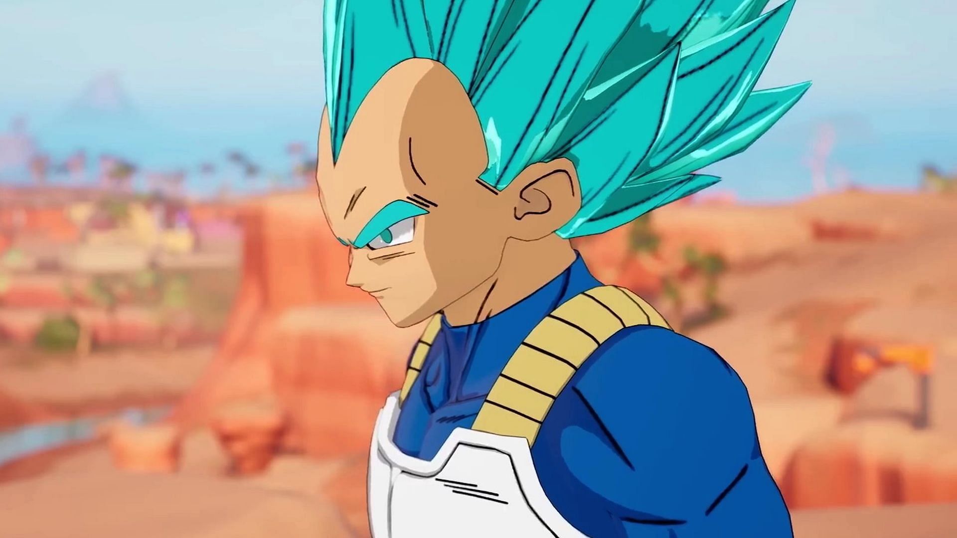 Vegeta is one of the best-looking characters in Fortnite Chapter 4 Season 2 (Image via Epic Games)