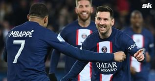 Lionel Messi sends special message to Kylian Mbappe as he becomes PSG’s top-scorer following win against Nantes