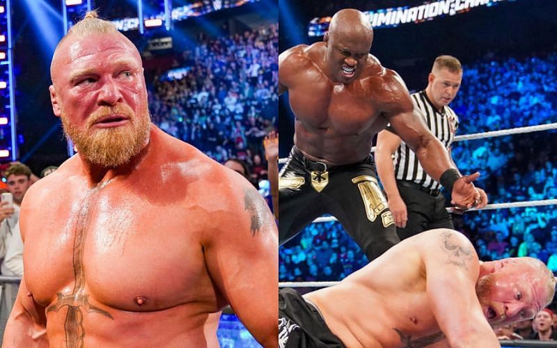 Is Brock Lesnar legitimately angry at Bobby Lashley after WWE Elimination Chamber?