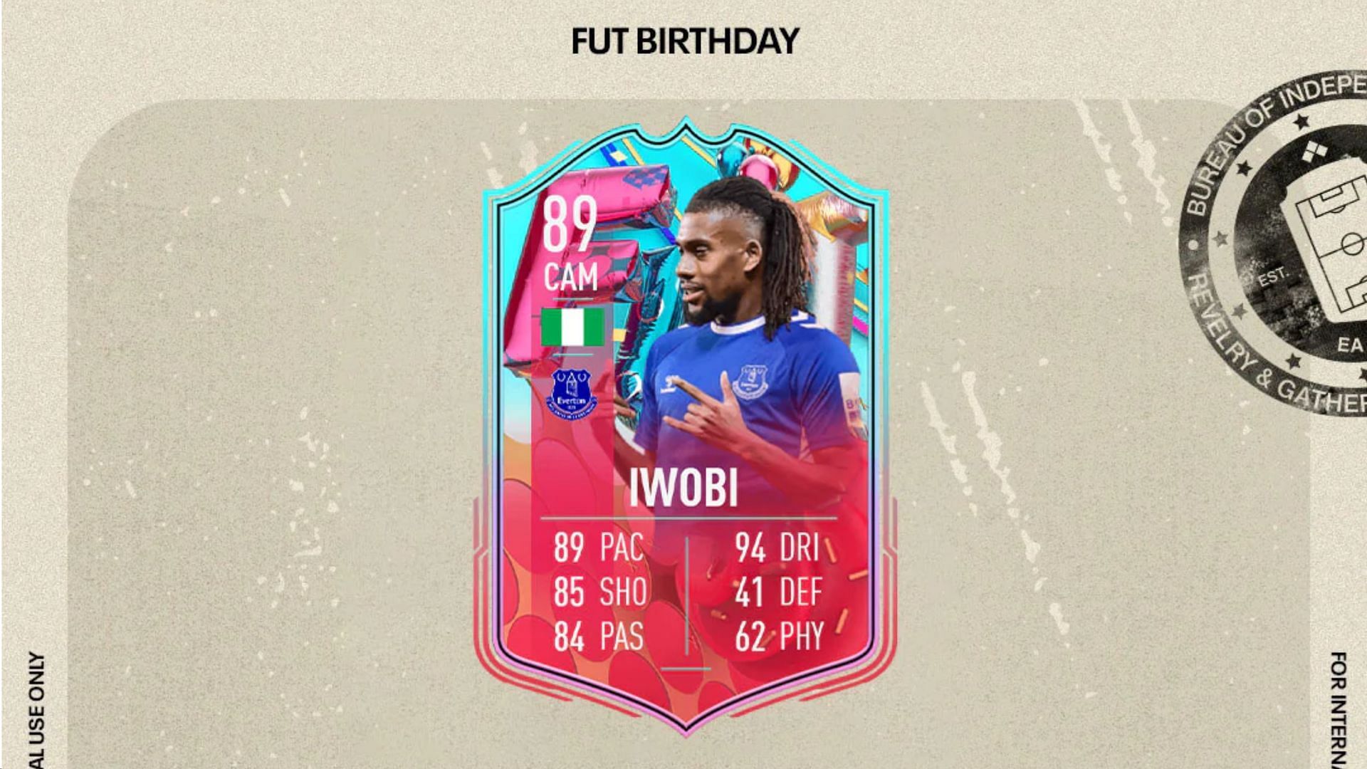 The Alex Iwobi FUT Birthday SBC could be a useful addition for many FIFA 23 players (Image via EA Sports)