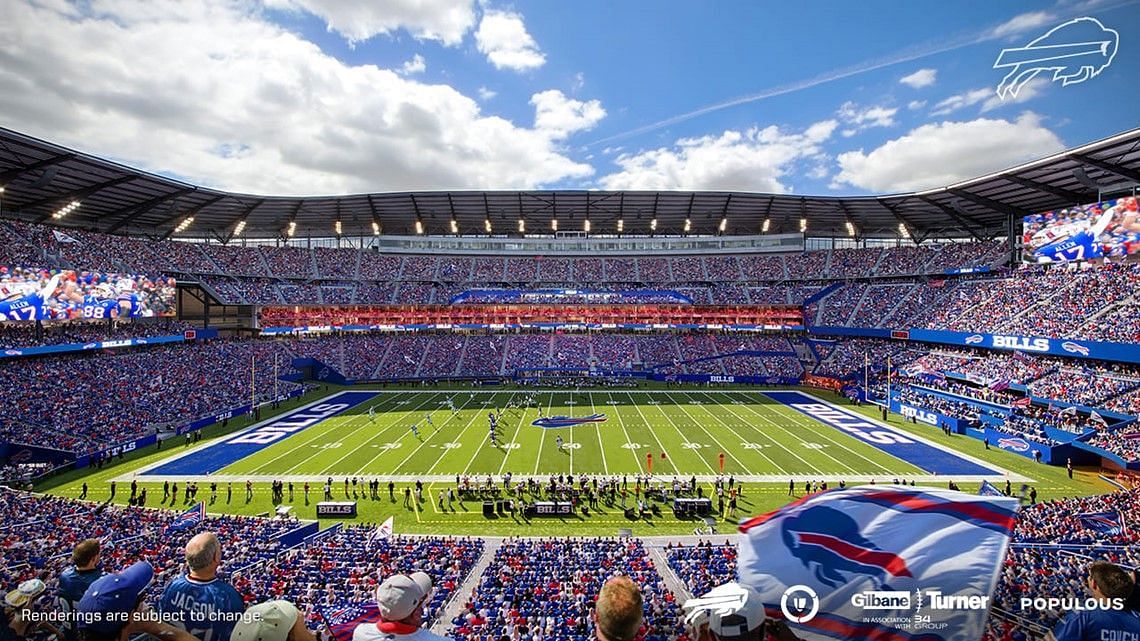 Mock Stadium – What Features Can Be Pulled for New Bills Stadium – Two in  the Box