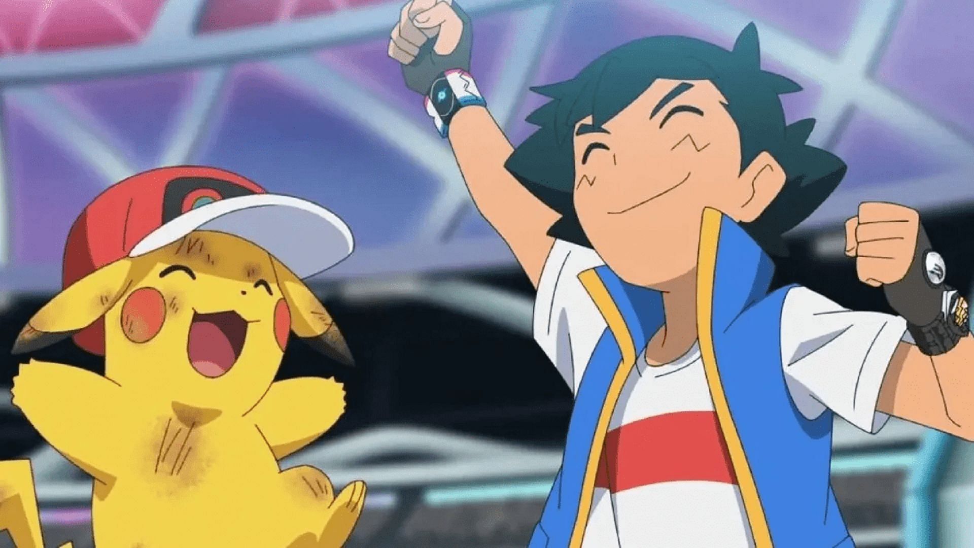 Ash and Pikachu