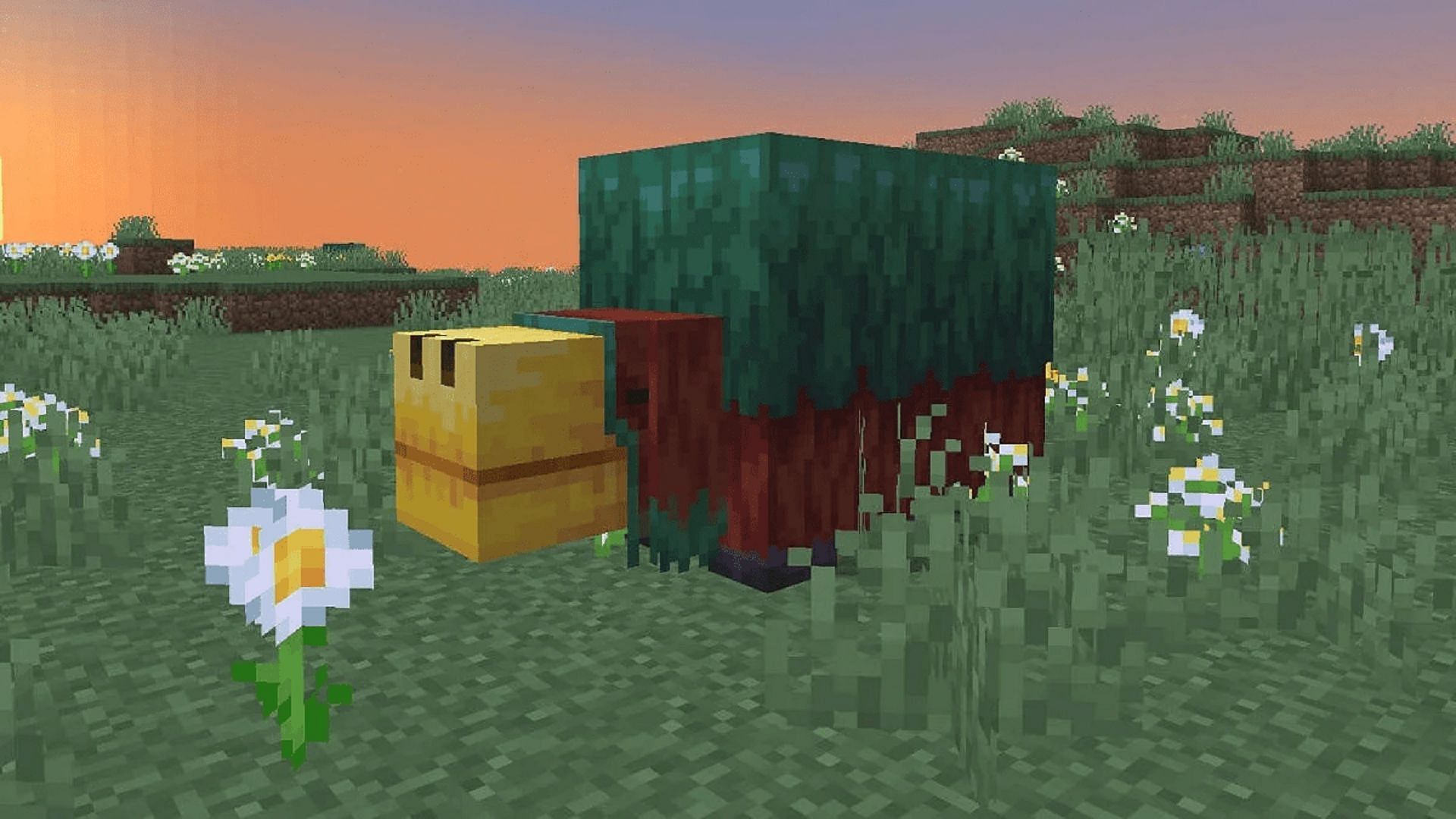 Minecraft 1.20 features like the sniffer can be enjoyed before the update arrives (Image via Mojang)