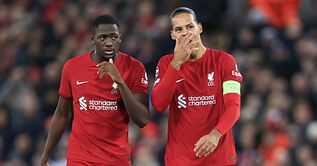 "What kind of question is that?" – Ibrahima Konate says Liverpool's Virgil van Dijk is 'on a different planet' when compared to France teammate