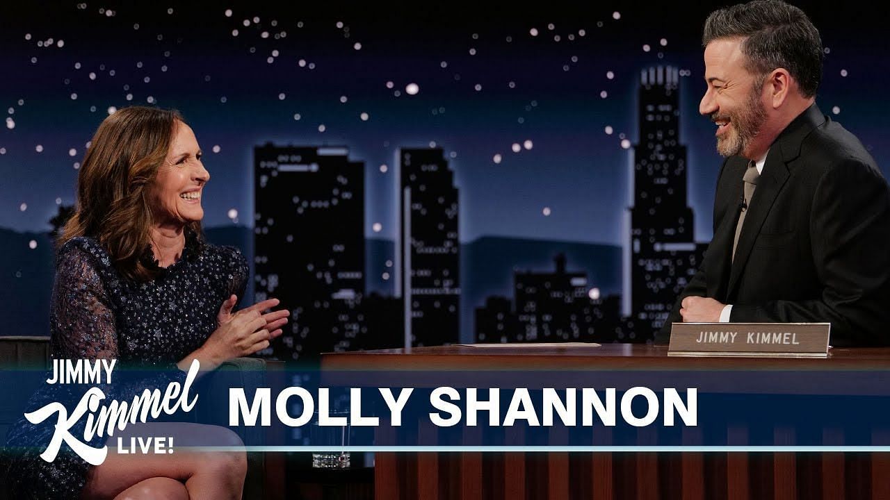 Molly Shannon Jimmy Kimmel Live