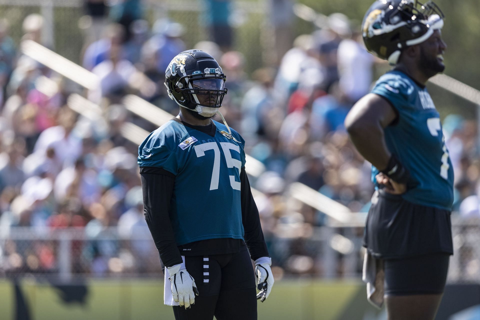 Jawaan Taylor at Jacksonville Jaguars training camp