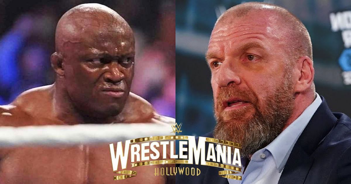 The original plan was for Bobby Lashley to have a WrestleMania match against Bray Wyatt.