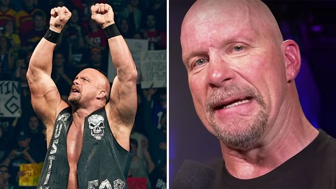 "He gave me the idea," states Stone Cold Steve Austin regarding iconic WrestleMania match