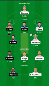 Nambor Club vs Club Tiranga Dream11 Prediction - Assam Premier Club Championship