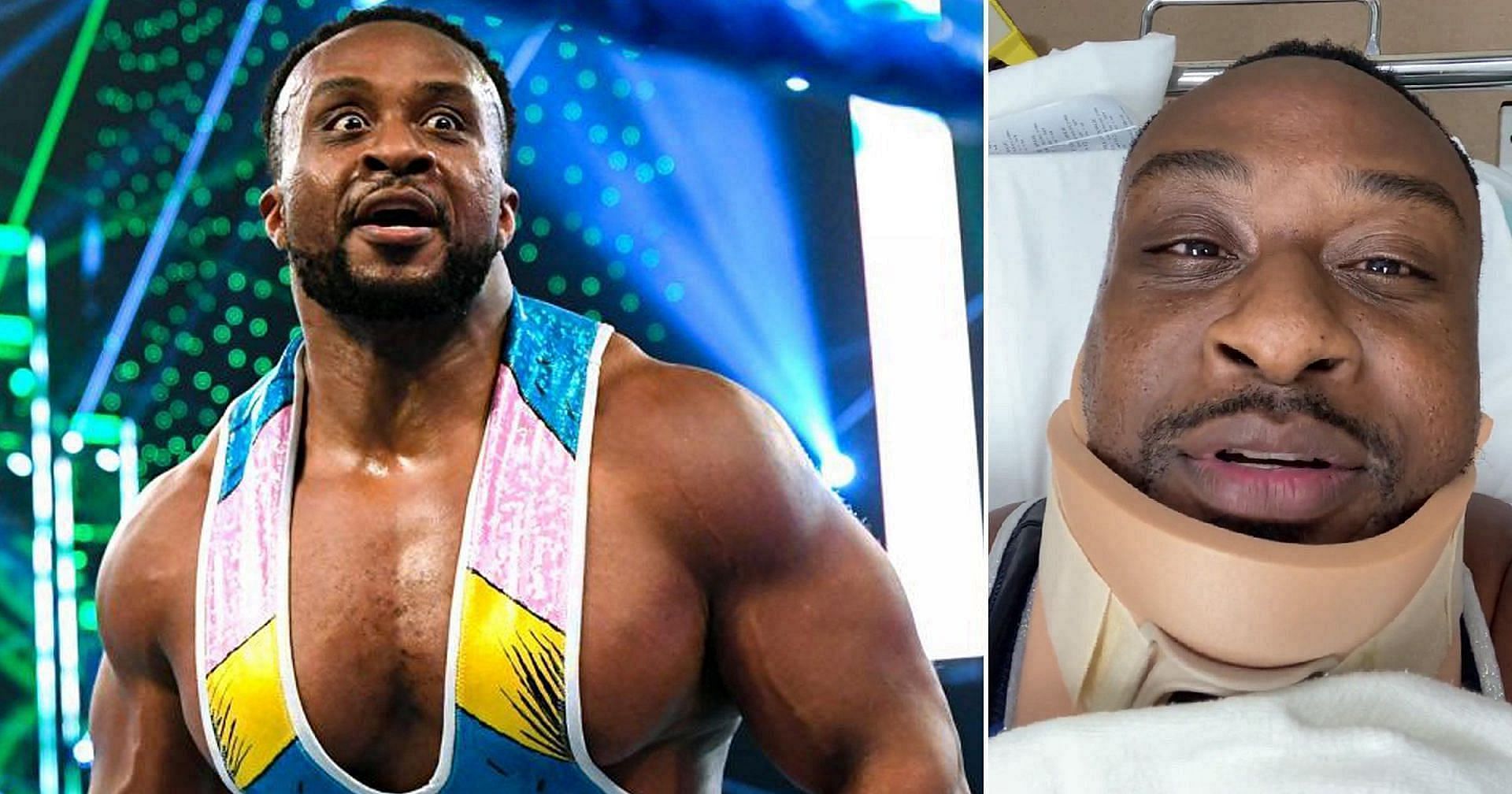 WWE star Big E has been out with a serious neck injury