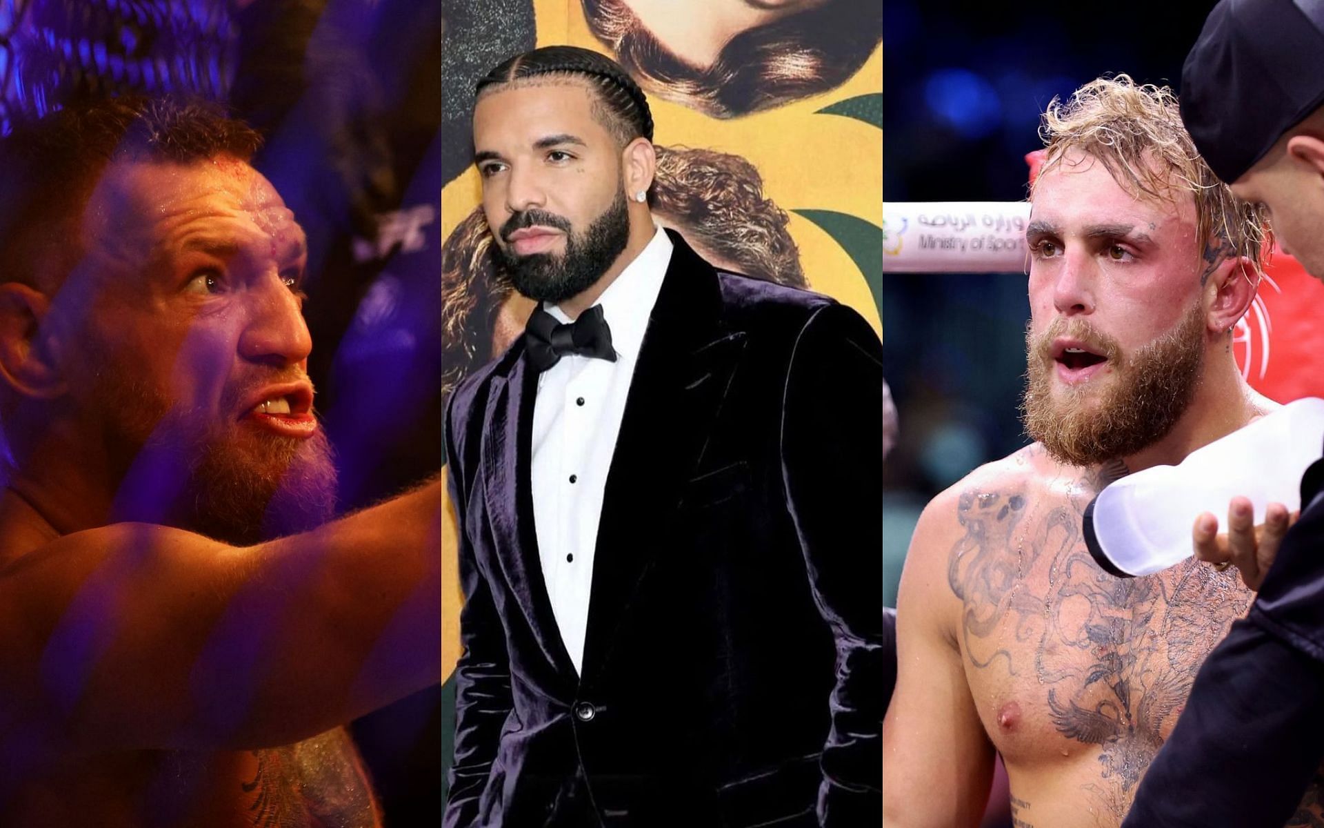 Conor McGregor, Drake and Jake Paul