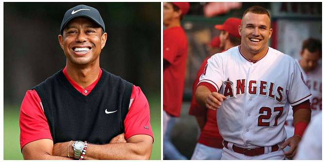 "More golf courses named after him" - Fans react to Tiger Woods building new golf course for baseball star Mike Trout