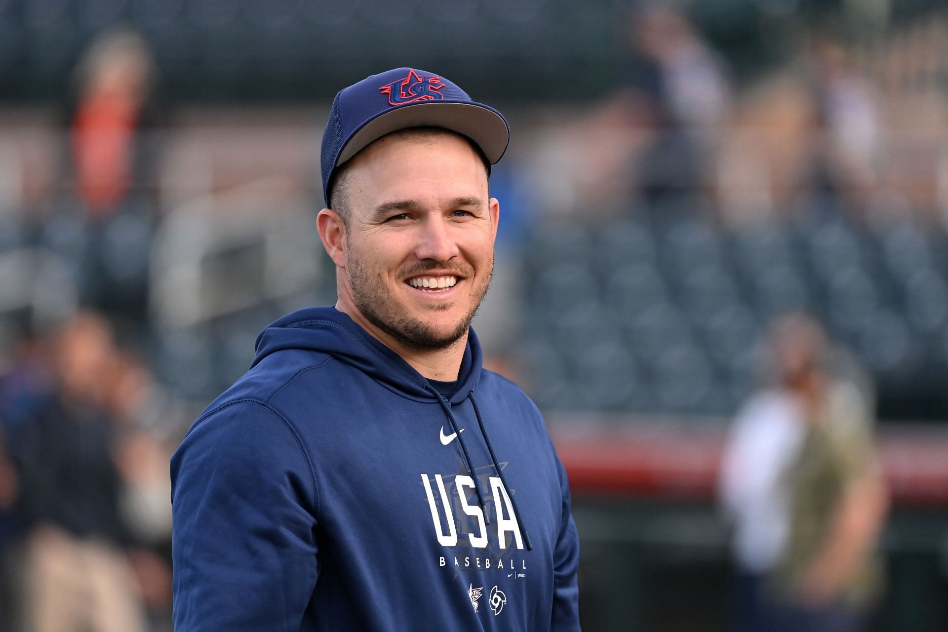 Team USA&#039;s Mike Trout headlines Team USA&#039;s galaxy of stars including Trea Turner, Kyle Schwarber and Nolan Arenado in the World Baseball Classic