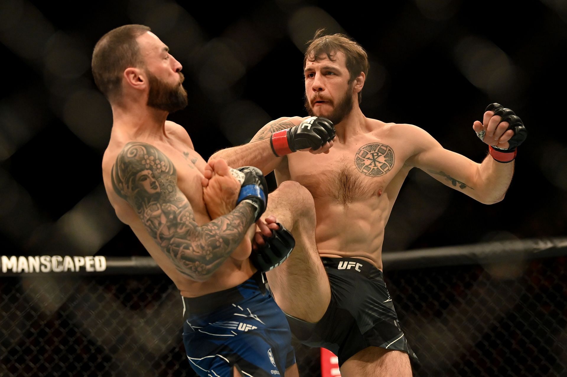 Is it time for a rematch between Nikita Krylov (right) and Jan Blachowicz?