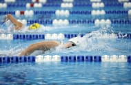 Katie Ledecky at the 2022 U.S. Open - Greensboro