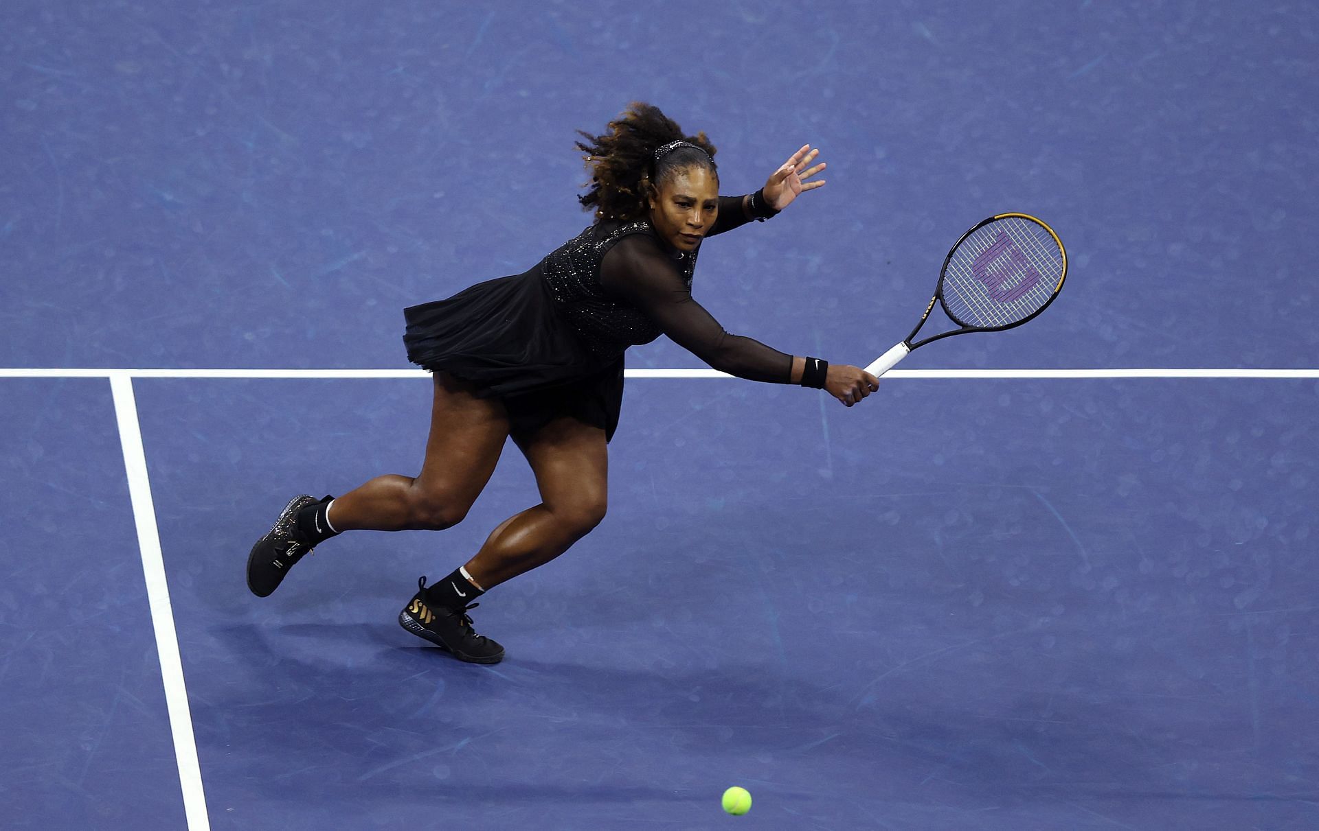 Serena Williams at the 2022 US Open. (PC: Getty Images)