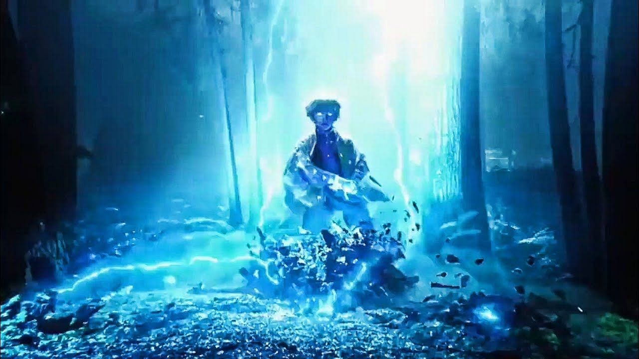 Jalex&#039;s attempt at creating a live-action scene as Zenitsu from Demon Slayer. (Image via YouTube)
