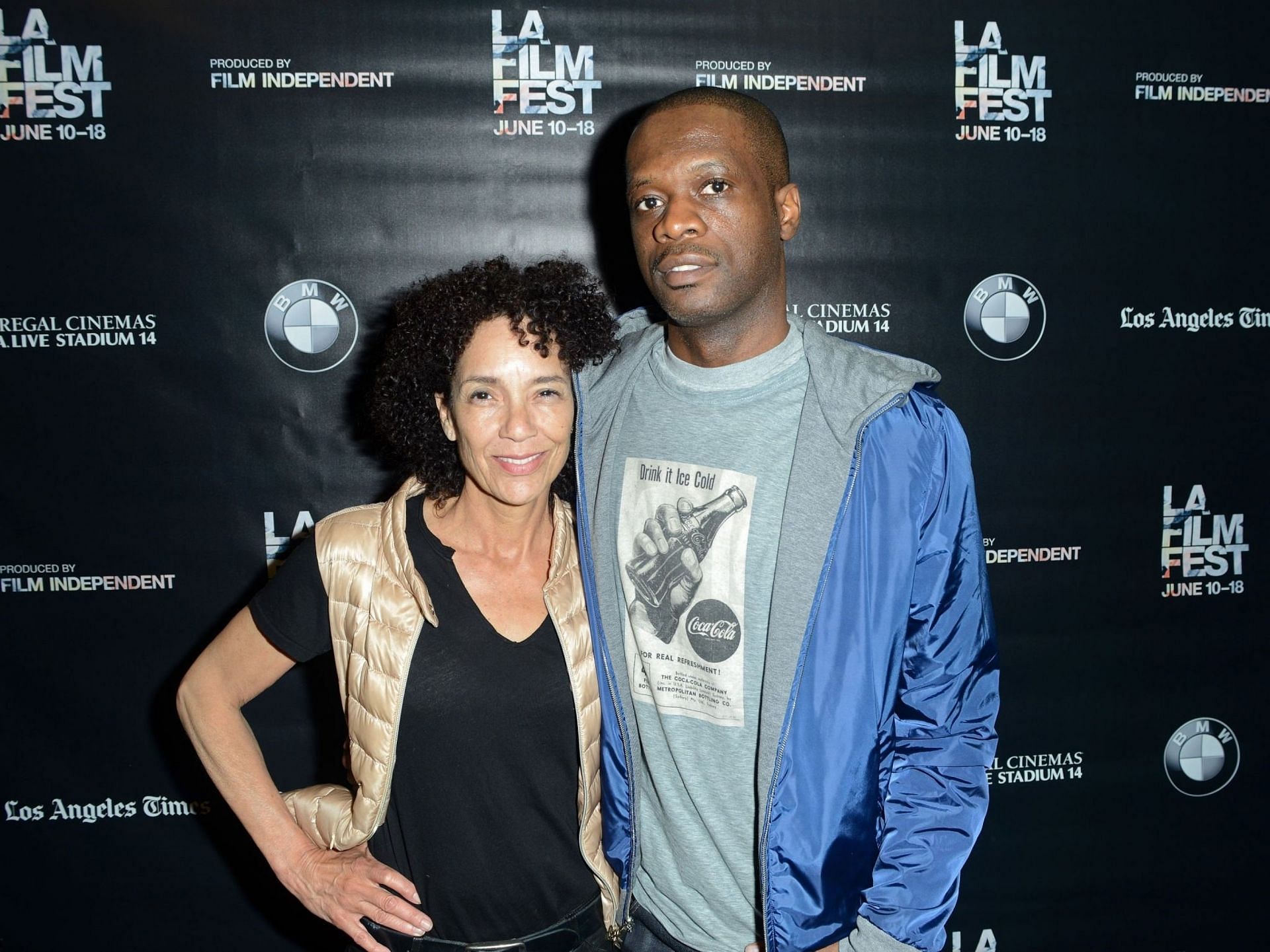 Pras Michel with  Stephanie Allain at the 2015 Los Angeles Film Festival at The GRAMMY Museum on June 12, 2015 in Los Angeles, California(Image via Getty Images)