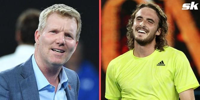 "His humility is always backed by thorough preparation" - Stefanos Tsitsipas hails 'impressive' Jim Courier for his refreshing commentary