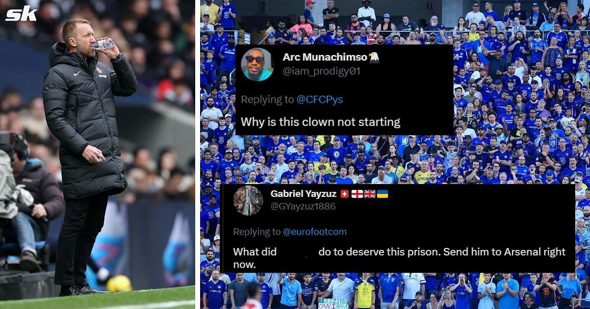 Chelsea fans are furious with Graham Potter