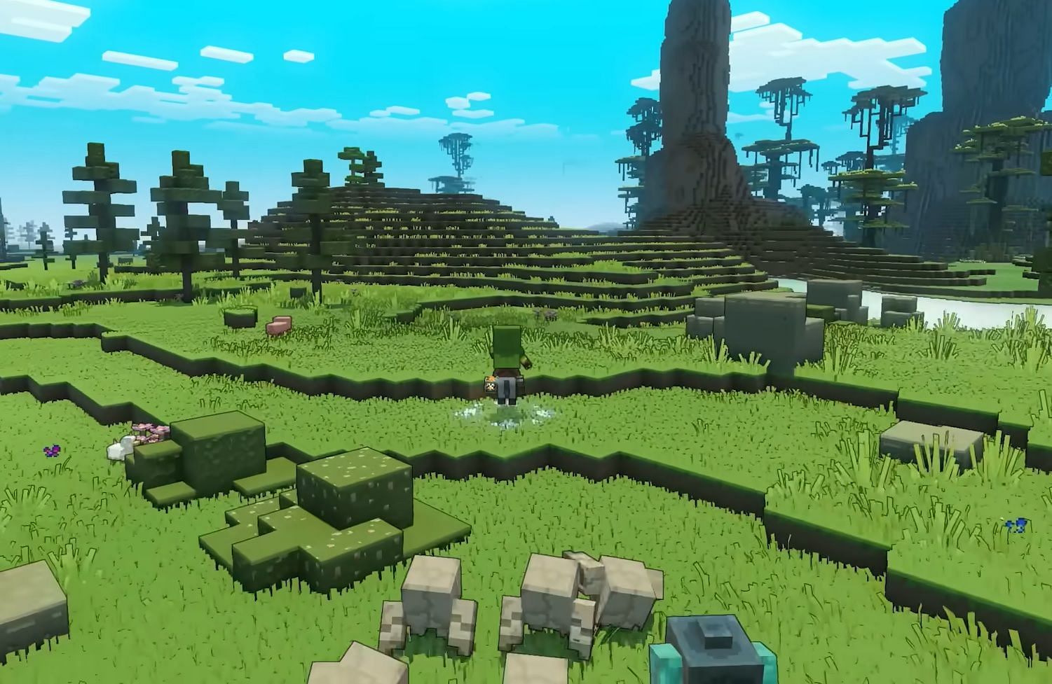 Minecraft Legends is a new action strategy game spin-off