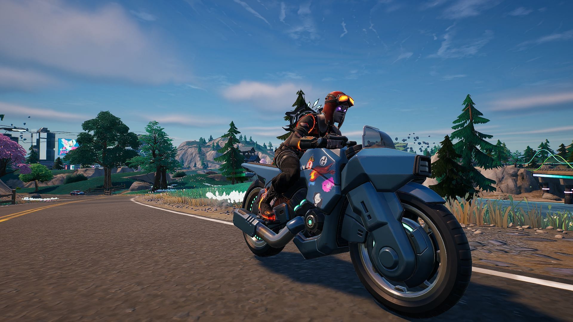 Rogue Bikes look stunning in-game (Image via Epic Games/Fortnite)
