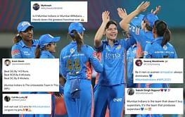 "Is it Mumbai Indians or Mumbai WINdians?" - Fans react as MI thrash DC by 8 wickets to register hat-trick of wins in WPL 2023