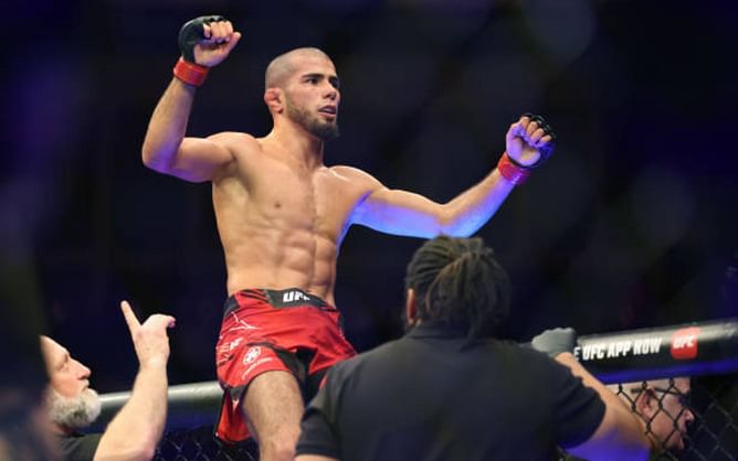 Muhammad Mokaev reveals if he tapped during first round of UFC 286 war with Jafel Filho